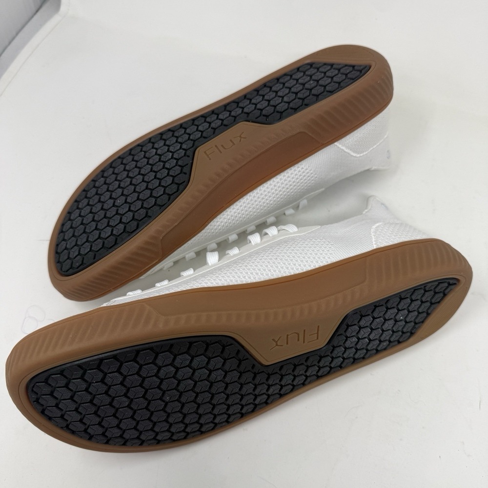 Flux Adapt Trainer Breathable Barefoot White And Gum Shoes Men 11 - Picture 9 of 11